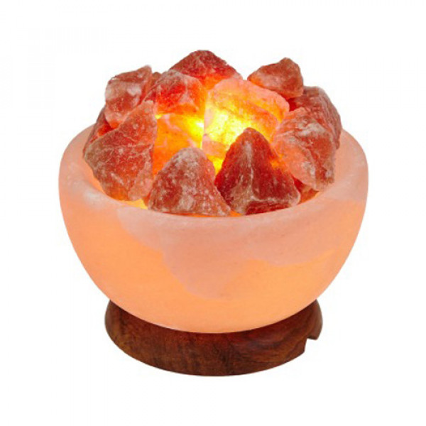 Солевая лампа Wonder Life "Огненная ваза" (3 кг)